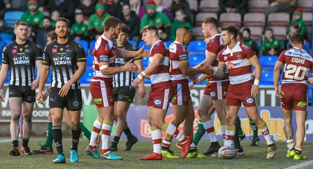 Wigan come from behind to edge past Widnes