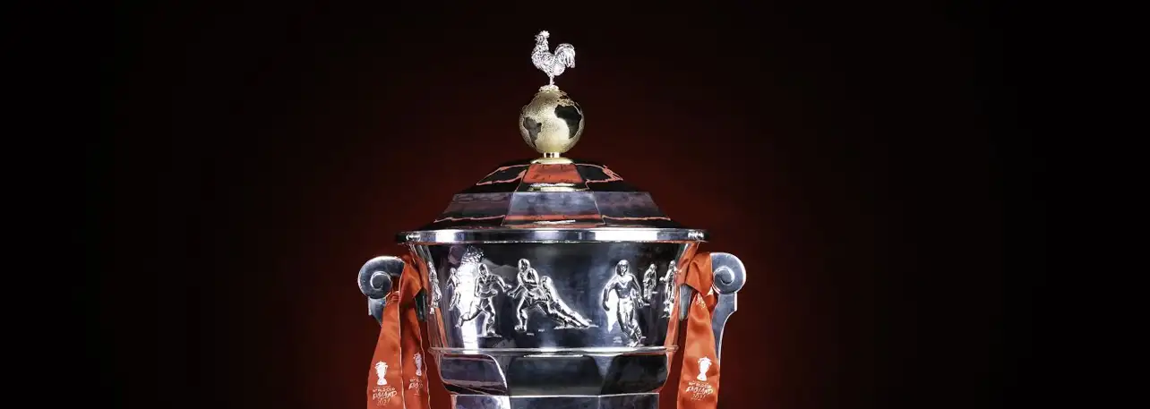 Rugby League World Cup trophy returned to its former glory