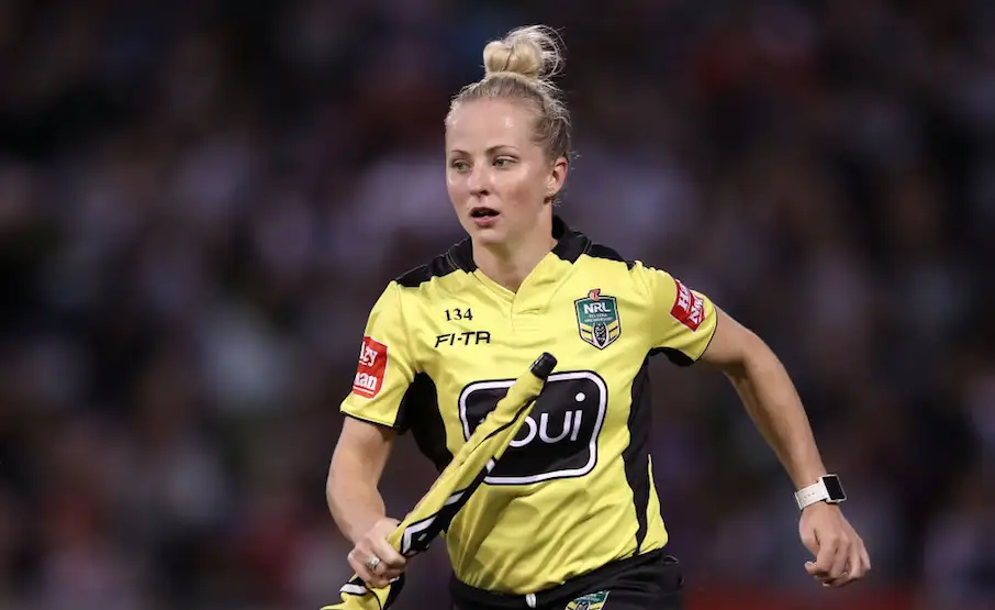 Female referee on verge of making NRL debut