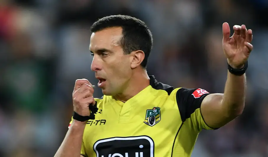 Matt Cecchin back in the NRL after Super League ‘cancels’ two-referee system
