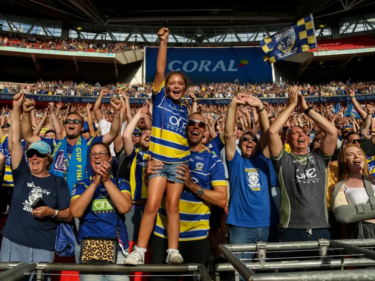 In pictures: Fans enjoy Challenge Cup final at Wembley