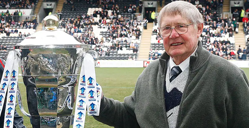 Johnny Whiteley MBE to present 1895 Cup