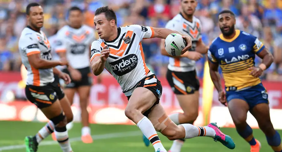 Wests Tigers star charged with domestic violence offence