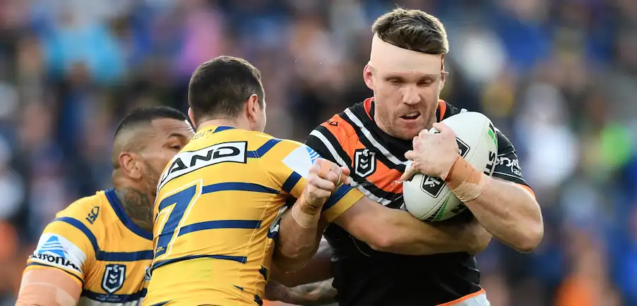 One-club man Chris Lawrence signs up for 15th season with Wests Tigers