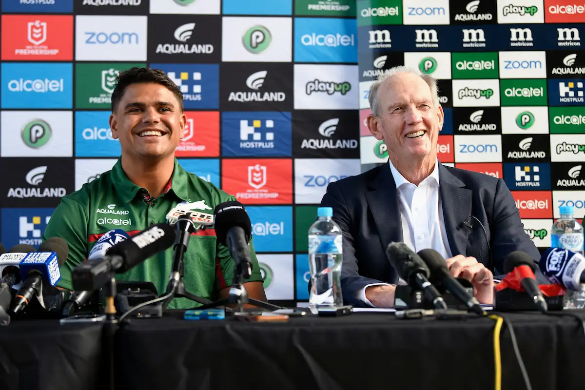 Latrell Mitchell unveiled by South Sydney Rabbitohs