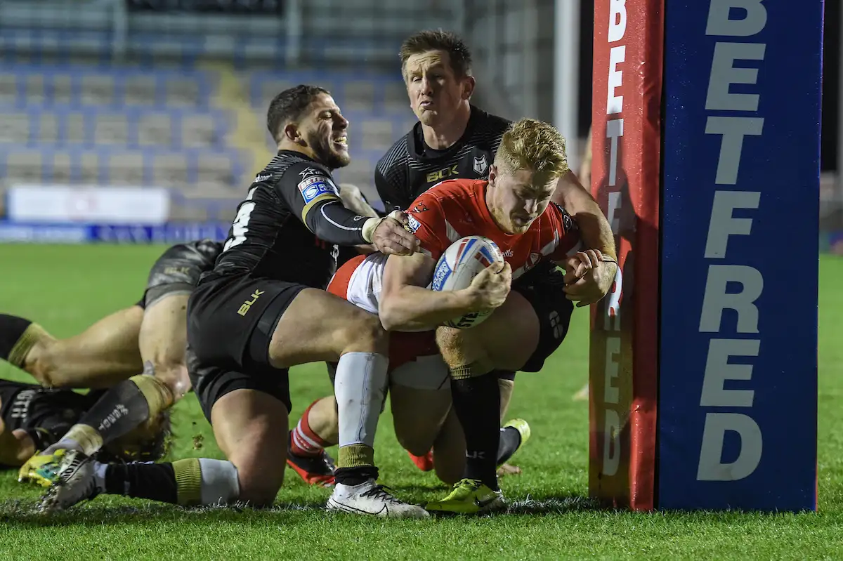 No shame in St Helens defeat, says Toronto’s Jon Wilkin