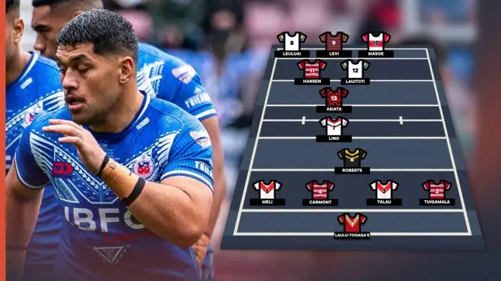 John Asiata Samoa Super League Dream Team Alamy