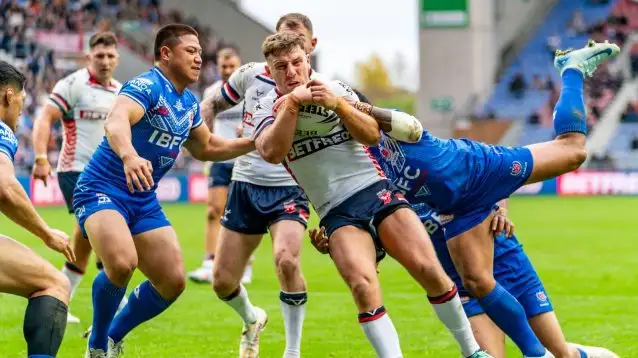 England v Samoa