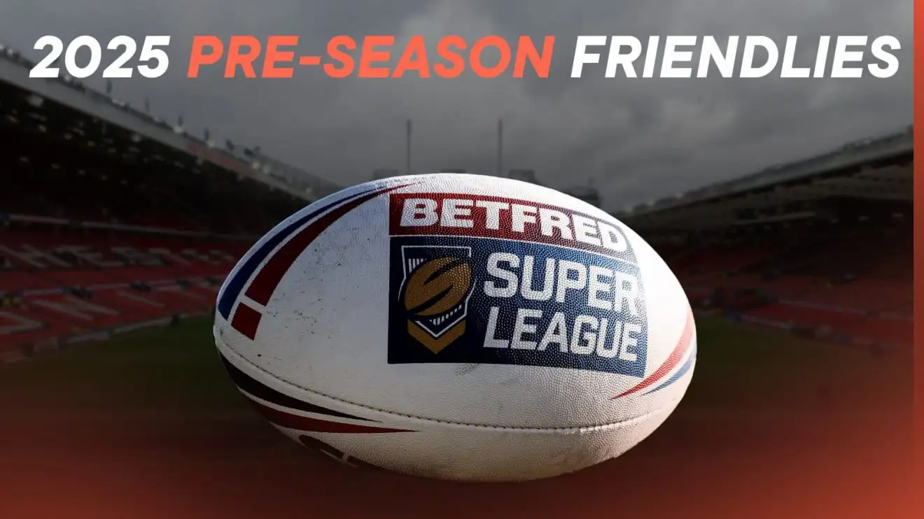 2025 rugby league pre-season friendlies including dates, times, venues