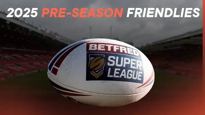 2025 rugby league pre-season friendlies Alamy