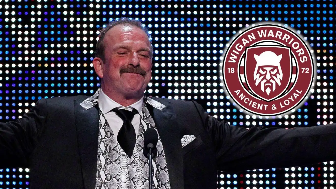 Jake 'the Snake' Roberts, Wigan Warriors badge