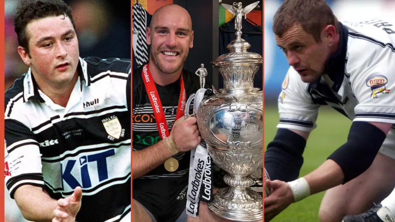 Paul Cooke, Gareth Ellis and Steve Prescott