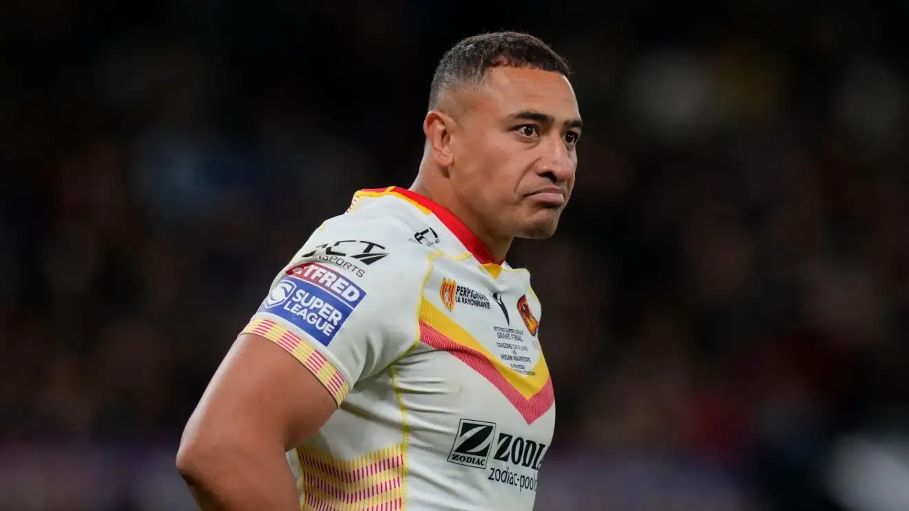 Siosiua Taukeiaho Catalans Dragons Super League Alamy