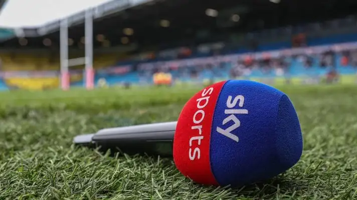 Sky Sports microphone