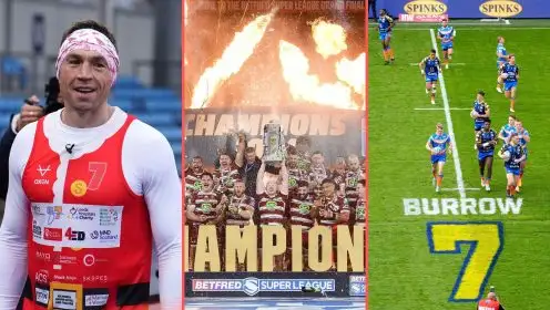 Top 7 rugby league moments of the year, including Leeds Rhinos’ Rob Burrow tribute game and Wigan Warriors’ quadruple