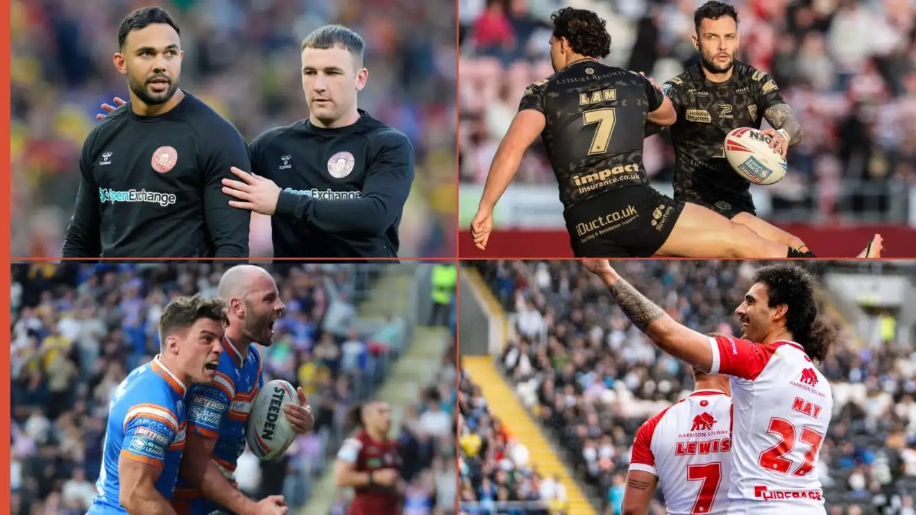 Super League half-back pairs