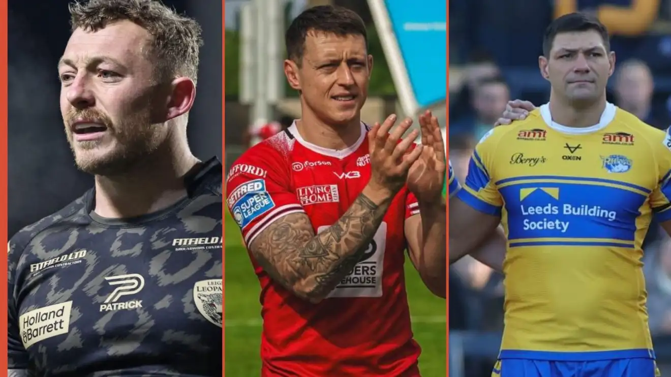 Josh Charnley, Deon Cross and Ryan Hall