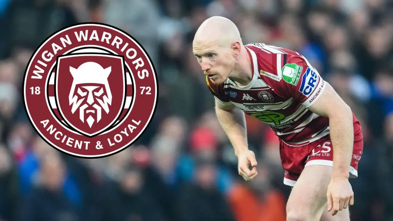 Wigan Warriors badge, Liam Farrell