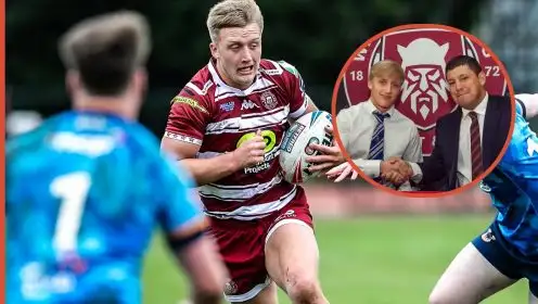 Meet the Wigan Warriors star aiming to follow in his famous father’s footsteps