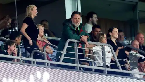 Russell Crowe addresses ‘conspiracy theories’ over South Sydney Rabbitohs sale