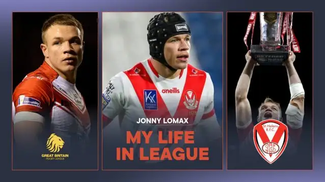 My Life in League: St Helens skipper Jonny Lomax shares his career story in his own words