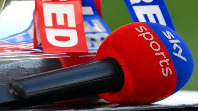 Sky Sports microphone