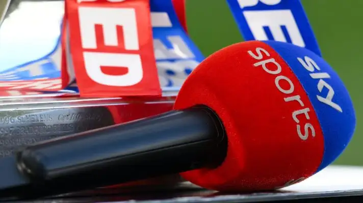 Sky Sports microphone