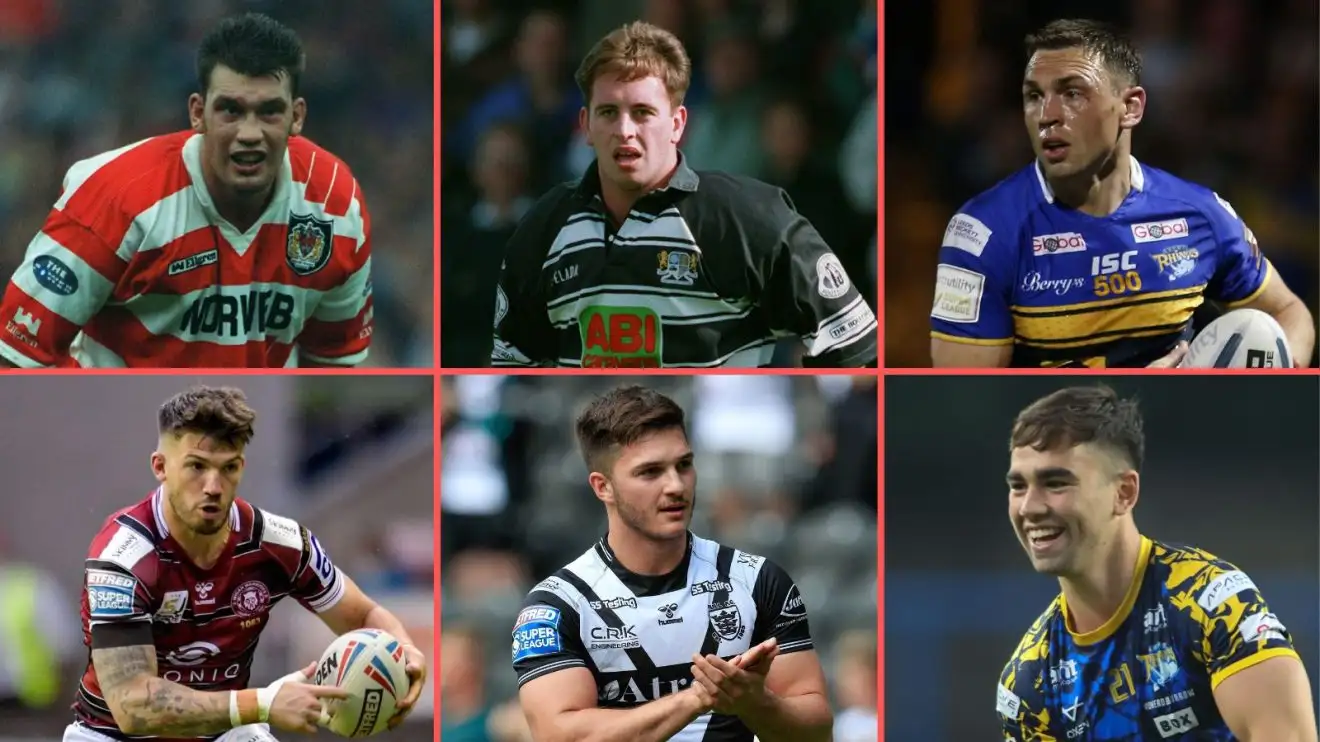 Ian Gildart, Steve McNamara, Kevin Sinfield, Oliver Gildart, Ben McNamara, Jack Sinfield