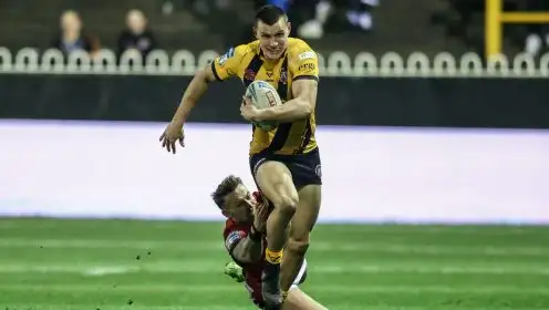 Castleford star’s season over after surgery on horror injury confirmed as possible debut hinted