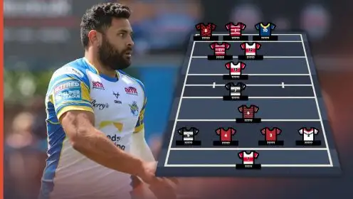 Who wins: A team of Leeds Rhinos past players or Leeds Rhinos 2025?