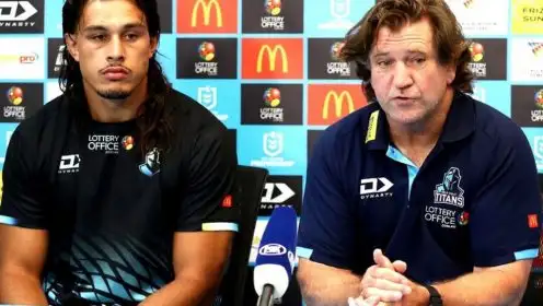 NRL high tackle crackdown takes first scalps as Des Hasler could face sanctions