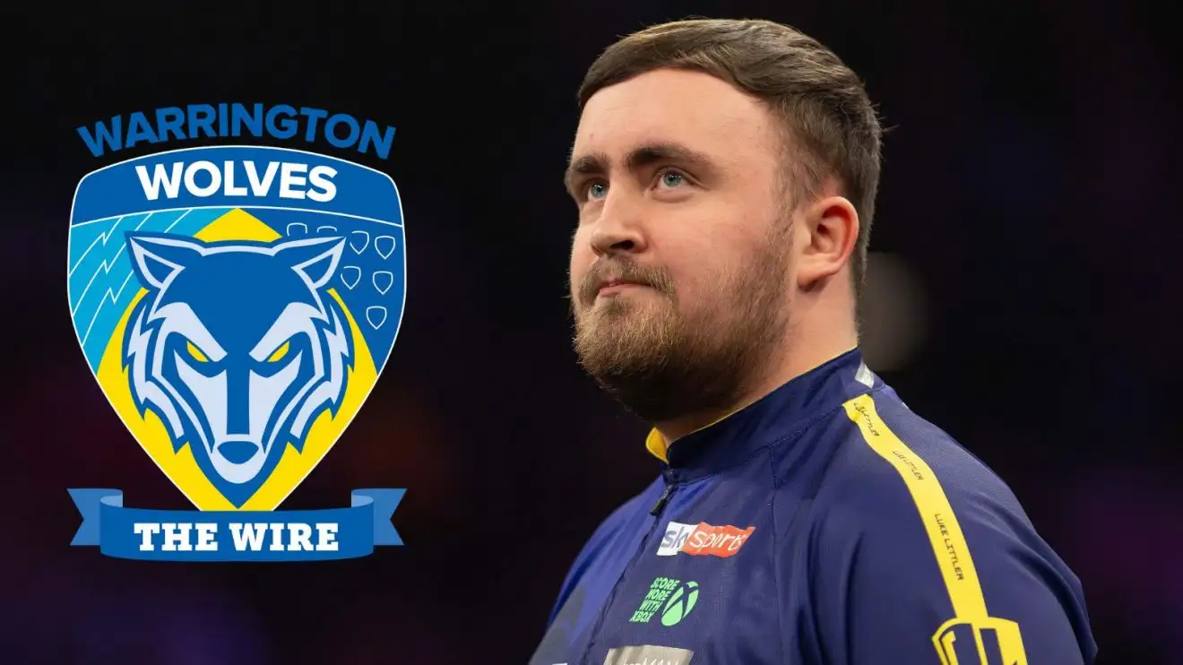 Warrington Wolves badge, Luke Littler