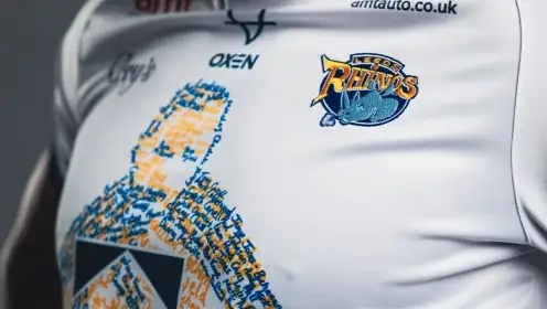 Leeds Rhinos launch Rob Burrow memorial shirt as 2025 MND awareness game confirmed