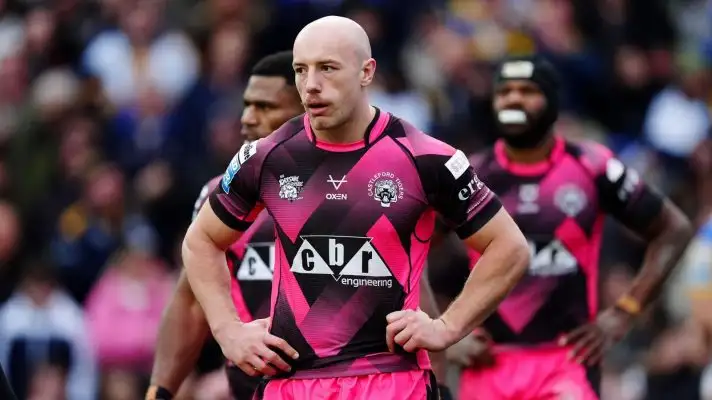 Lee Kershaw in action for Castleford Tigers in 2025