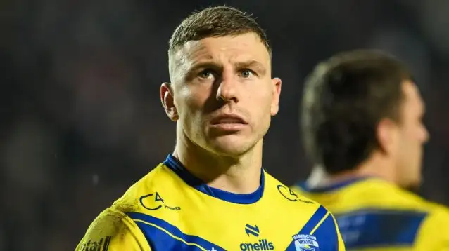 George Williams in action for Warrington Wolves in 2025