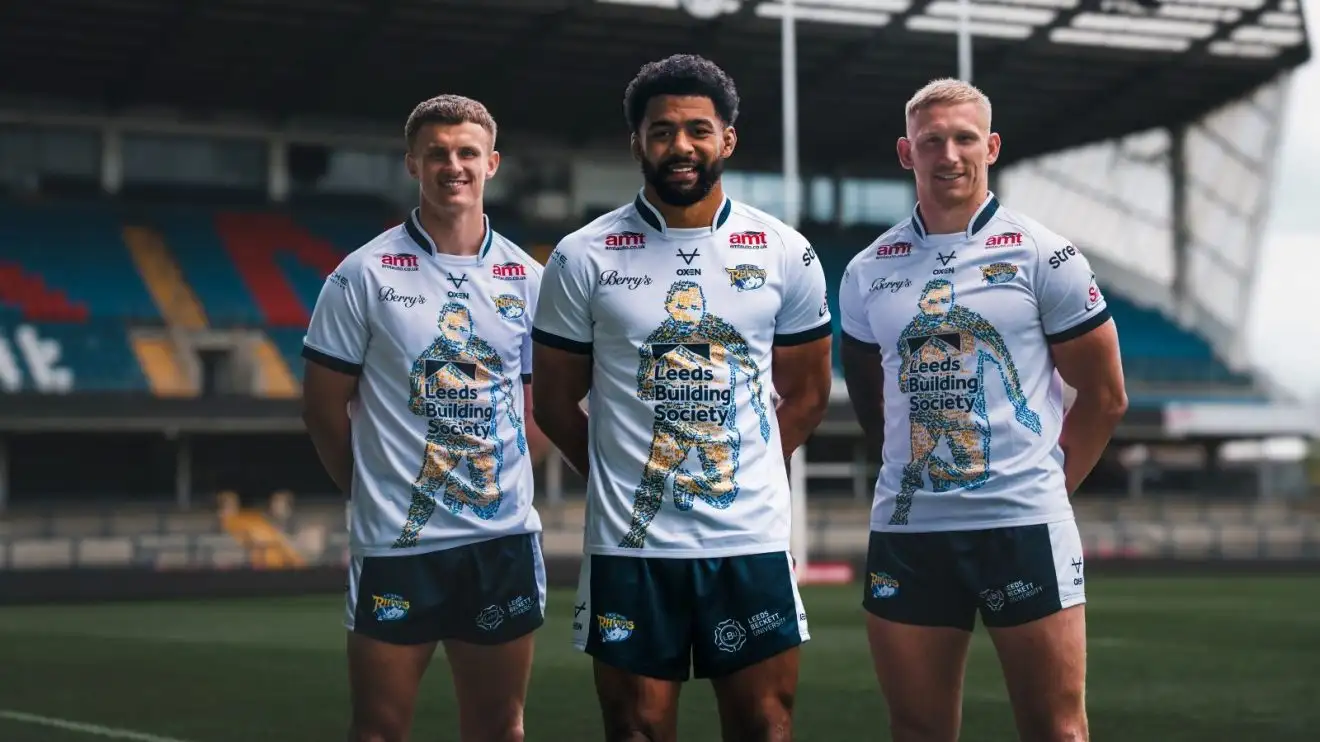 Leeds Rhinos' 2025 Rob Burrow-inspired kit for 2025 MND Awareness Game