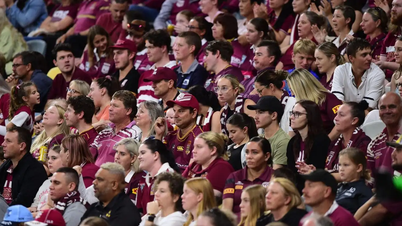 Women's State of Origin crowd 2025