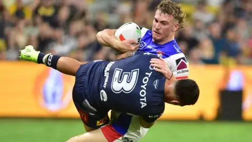 Newcastle Knights star suffers horrific ‘car crash’ internal injuries after tackle