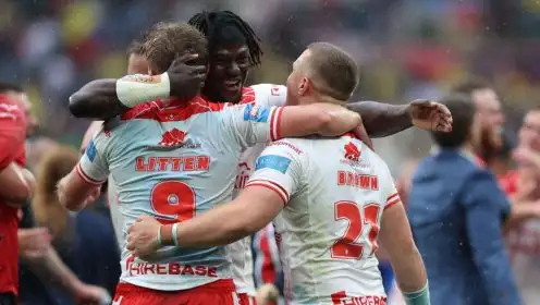 How many wins do Hull KR need to win League Leaders’ Shield after Wigan loss?