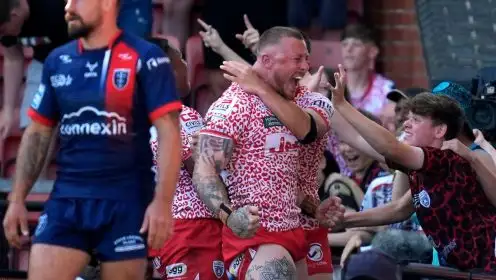 Leigh Leopards star Josh Charnley breaks remarkable try-scoring records in Hull KR victory