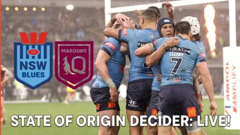 State of Origin III LIVE: Follow NSW v Queensland in series decider