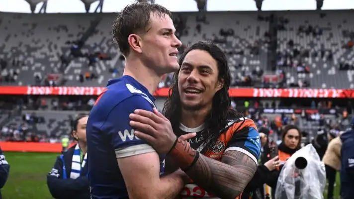 Lachlan Galvin and Jarome Luai