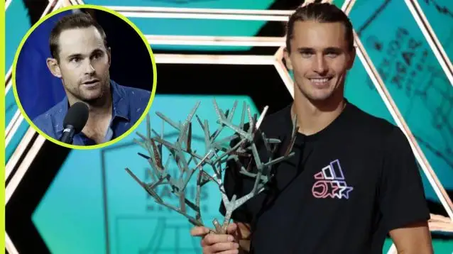 Andy Roddick and Alexander Zverev