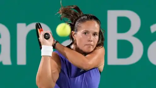Daria Kasatkina in action