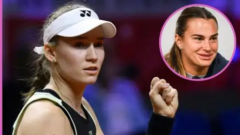 'Maybe Elena Rybakina and Stefano Vukov had such a fight that she asked