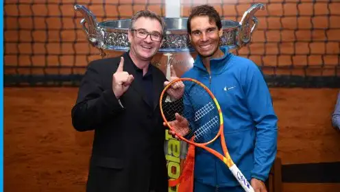 Eric Babolat with Rafael Nadal