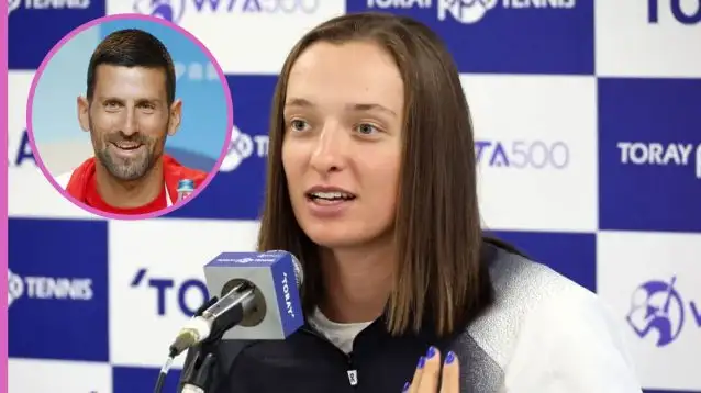 Iga Swiatek and Novak Djokovic