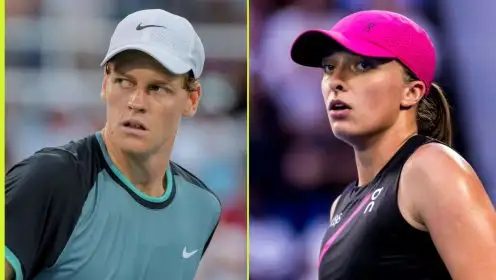 Jannik Sinner and Iga Swiatek