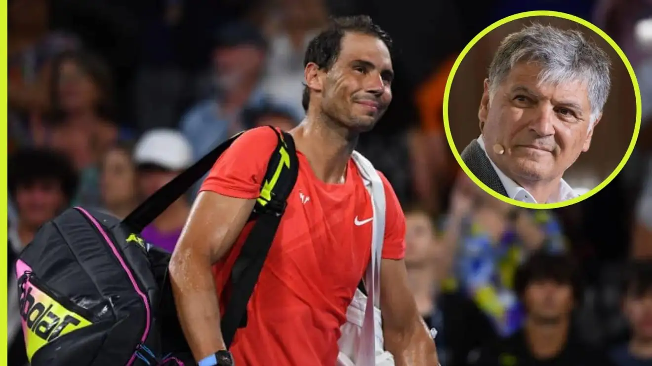 Rafael Nadal and Toni Nadal