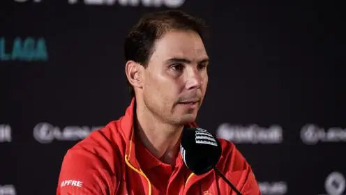 Rafael Nadal speaks ahead of the 2024 Davis Cup Finals